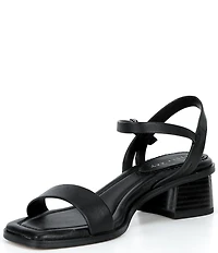 Copper Key Aurora Leather Block Heel Sandals