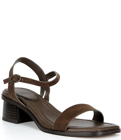 Copper Key Aurora Suede Block Heel Sandals