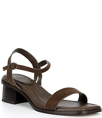 Copper Key Aurora Suede Block Heel Sandals