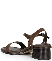 Copper Key Aurora Suede Block Heel Sandals
