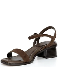 Copper Key Aurora Suede Block Heel Sandals