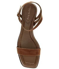 Copper Key Aurora Suede Block Heel Sandals