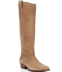 Copper Key Autumn Suede Western Tall Boots