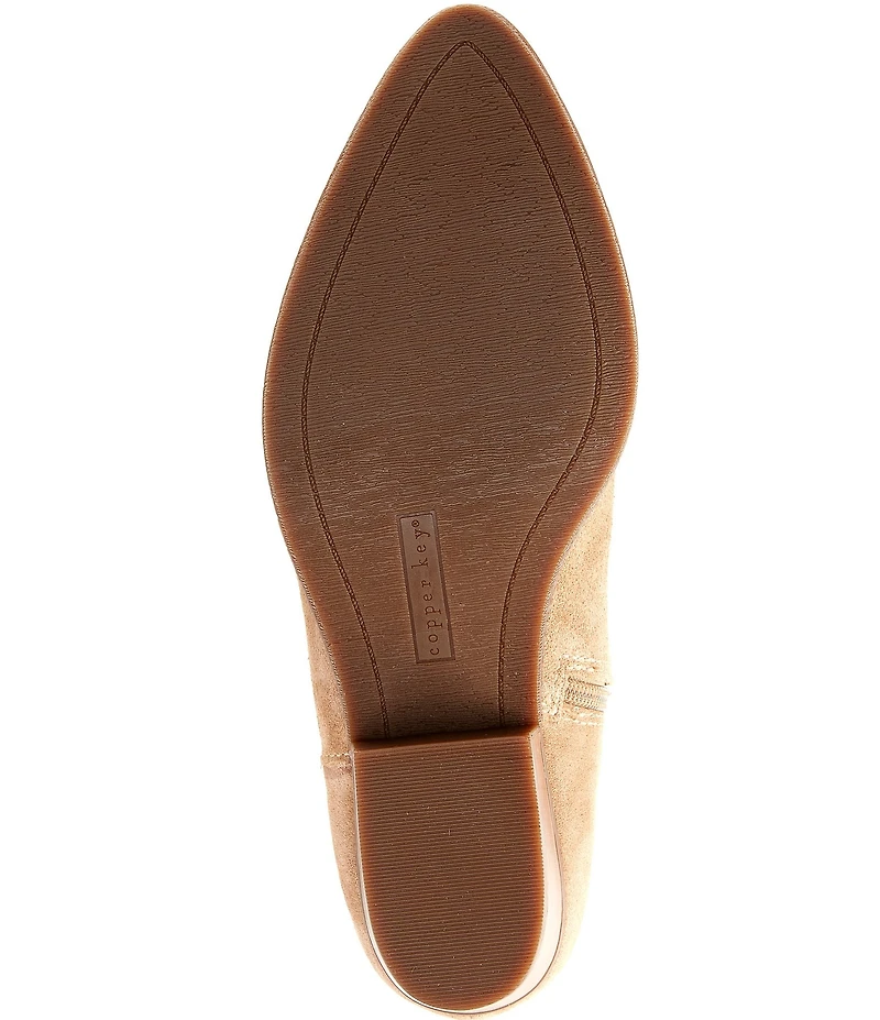 Copper Key Autumn Suede Western Tall Boots