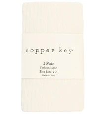Copper Key Big Girl 7-16 Cable Knit Tights