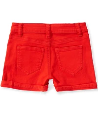 Copper Key Big Girls Americana Cuffed Denim Shorts