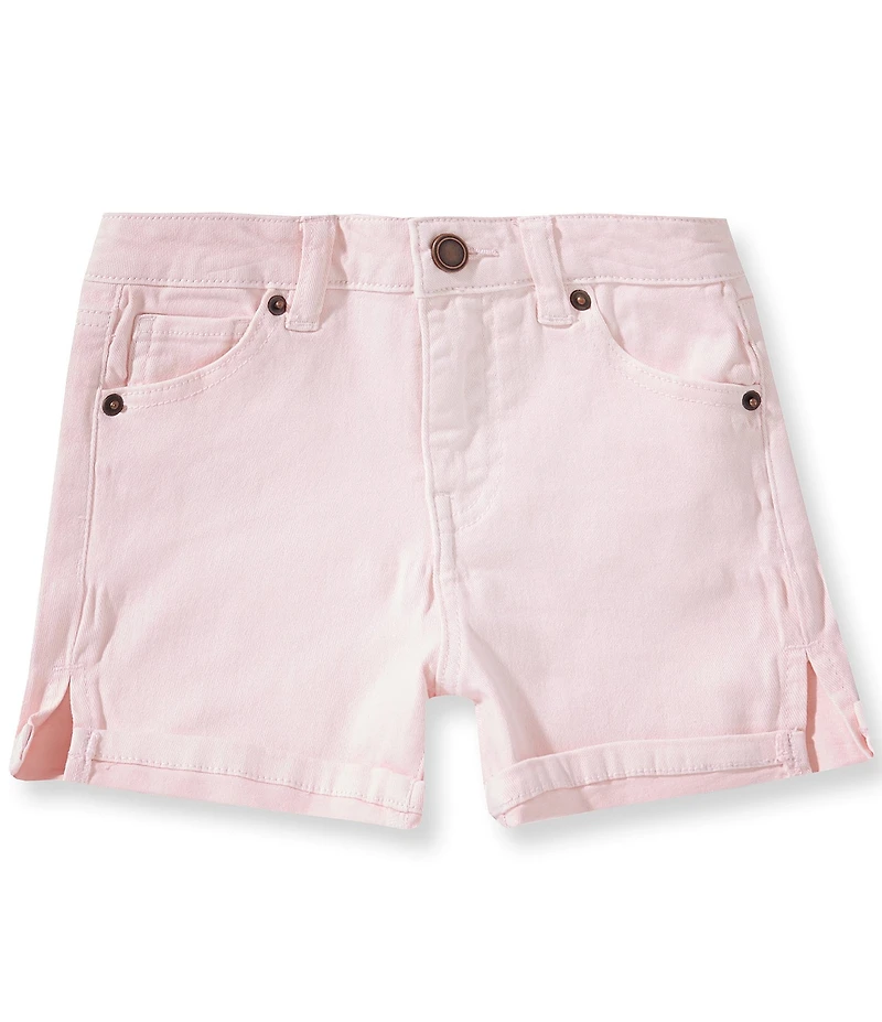 Copper Key Big Girls Americana Cuffed Denim Shorts