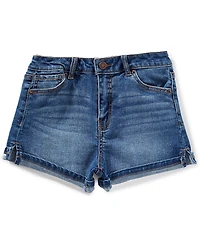 Copper Key Big Girls Cuffed Denim Shorts