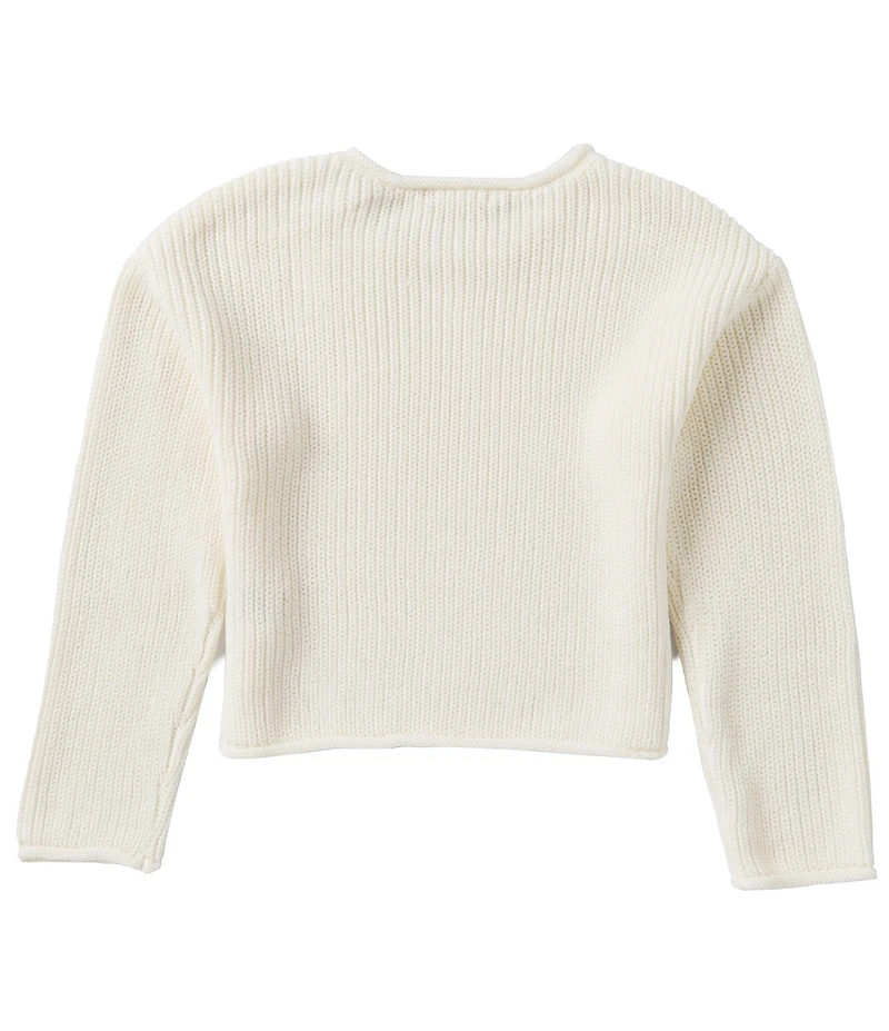 Copper Key Big Girls Jersey Roll Neck Sweater