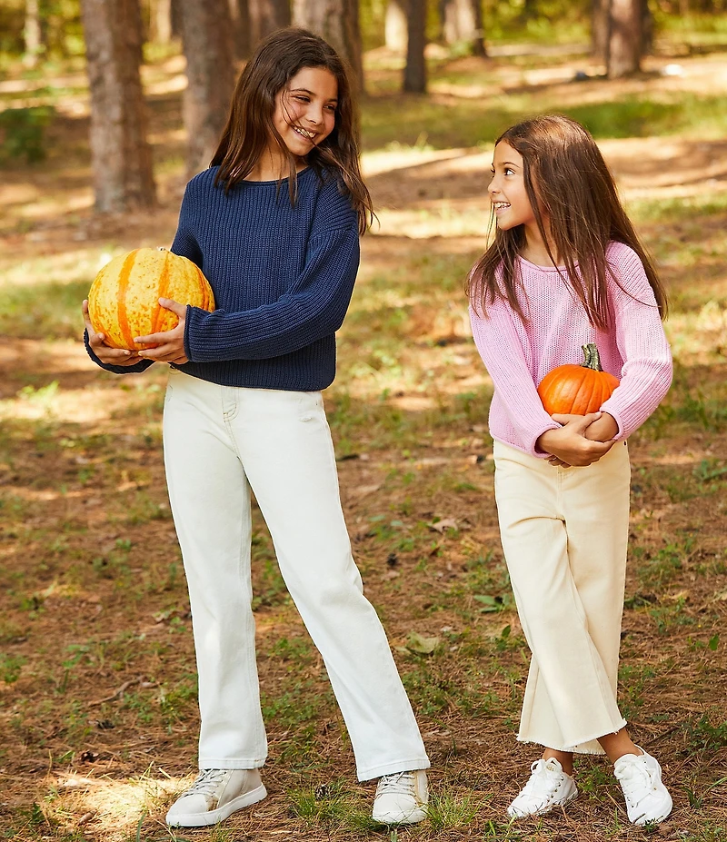 Copper Key Big Girls Jersey Roll Neck Sweater