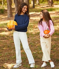 Copper Key Big Girls Jersey Roll Neck Sweater