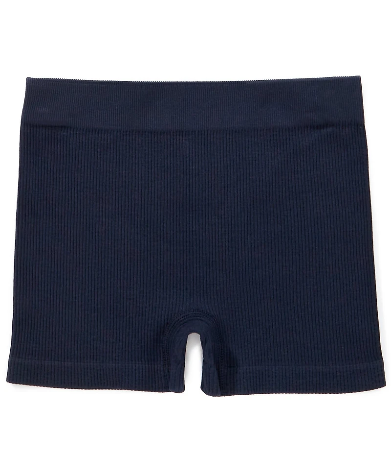GB Girls Big Girls Ribbed Bike Shorts