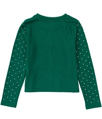 Copper Key Big Girls 7-16 Bling Long Sleeve Top