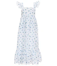 Copper Key Big Girls Eyelet Floral Midi Dress