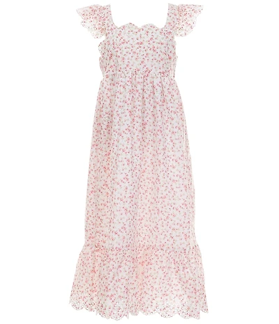 Copper Key Big Girls Eyelet Floral Midi Dress