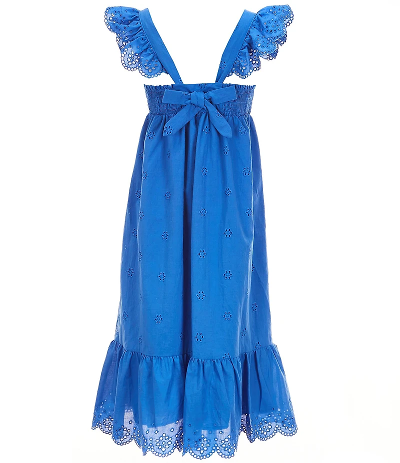 Copper Key Big Girls Eyelet Midi Dress