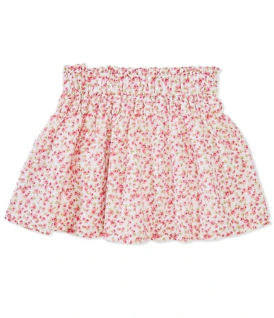 Copper Key Big Girls Floral Print Eyelet Skirt
