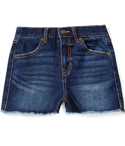 Copper Key Big Girls Frayed Hem High Rise Cut Off Denim Shorts