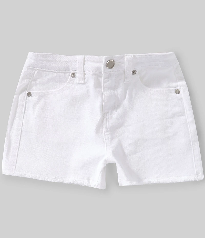 Copper Key Big Girls Frayed Hem High Rise Cut Off Denim Shorts