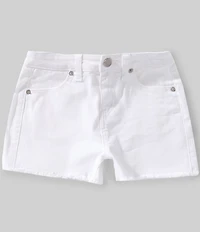 Copper Key Big Girls Frayed Hem High Rise Cut Off Denim Shorts