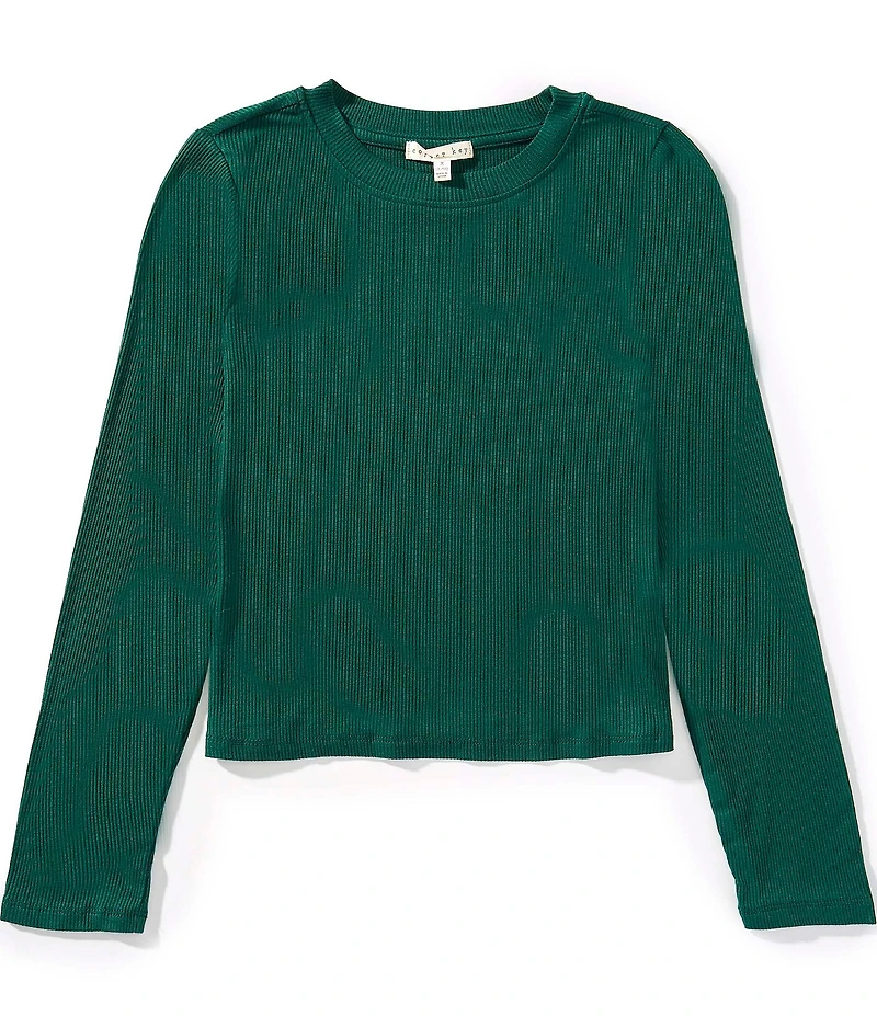 Copper Key Big Girls Long Sleeve T-Shirt