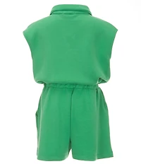 Copper Key Big Girls Americana Lounge Life Sleeveless Romper
