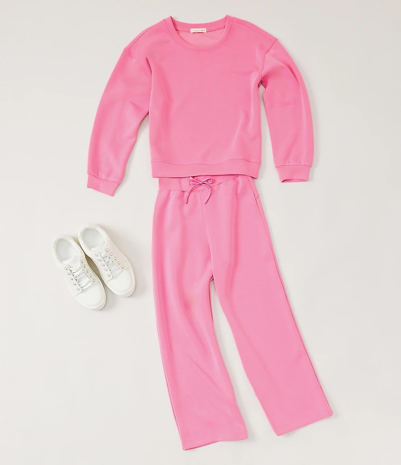 Copper Key Big Girls Lounge Life Wide Leg Pants