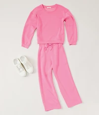 Copper Key Big Girls Lounge Life Wide Leg Pants