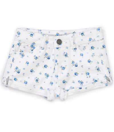 Copper Key Big Girls Floral Printed Cuffed Shorts