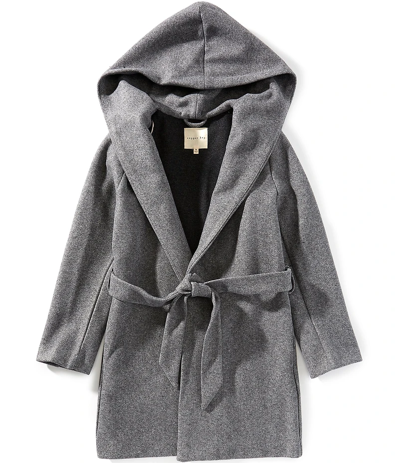 Copper Key Big Girls Hooded Robe Coat