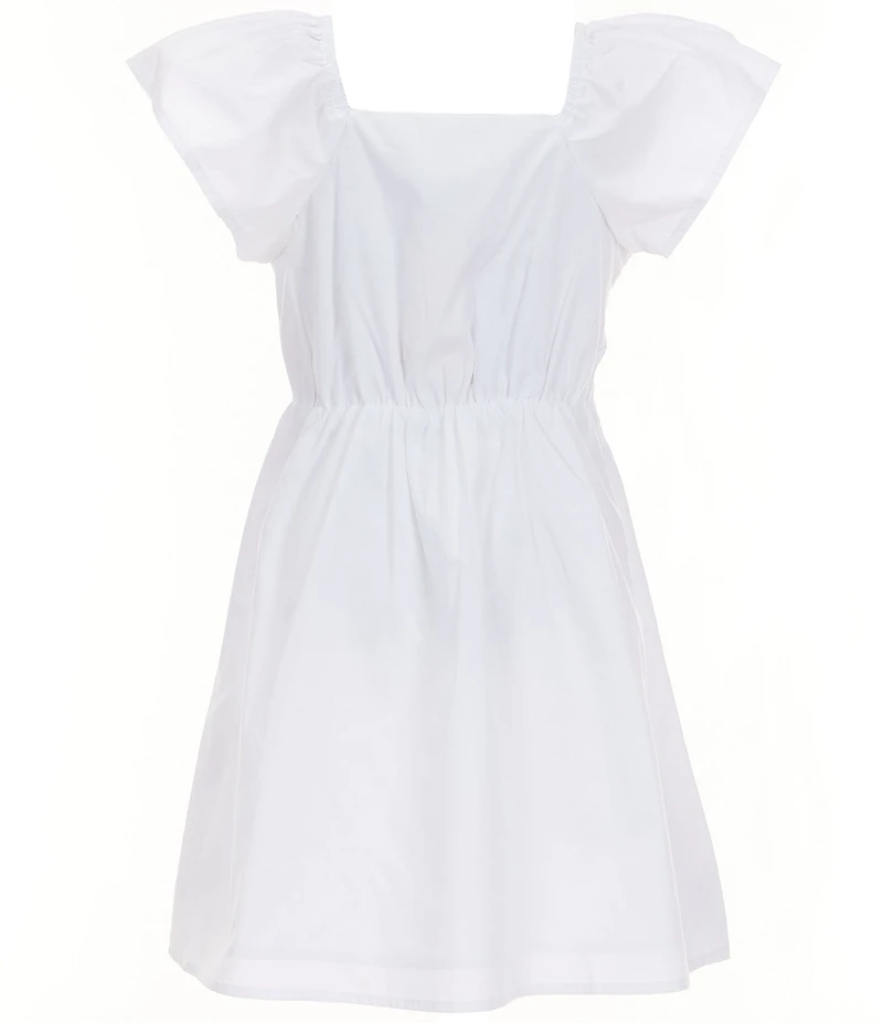 Copper Key Big Girls Short Sleeve Ruffle Bow Dress