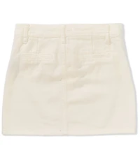 Copper Key Big Girls Solid Denim Mini Skirt