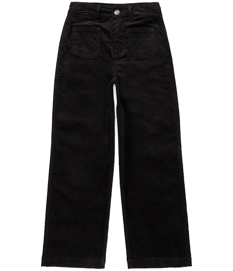 Copper Key Big Girls 7-16 Velvet Wide Leg Pants