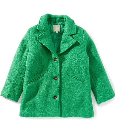 Copper Key Big Girls Boxy Dress Coat
