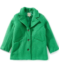 Copper Key Big Girls Boxy Dress Coat