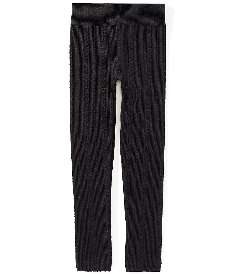 Copper Key Big Girls Cable Knit Leggings