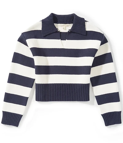 Copper Key Big Girls Fisher Stripe Sweater