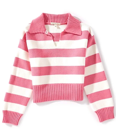 Copper Key Big Girls Fisher Sweater