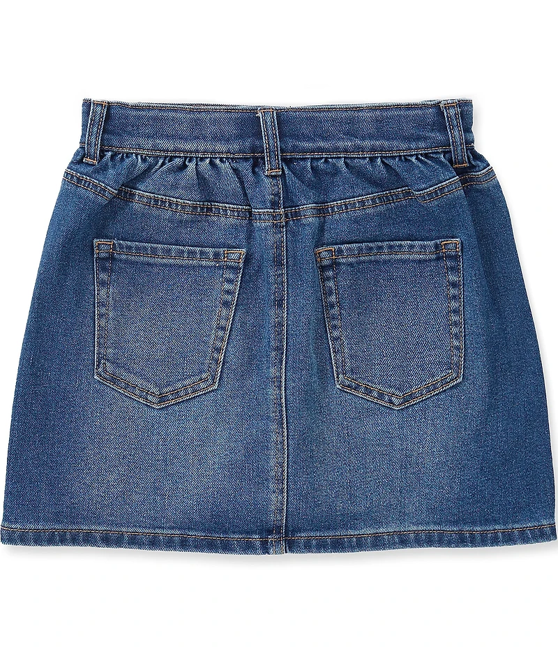 Copper Key Big Girls Flip Out Denim Skirt