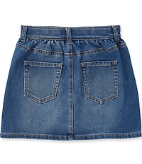 Copper Key Big Girls Flip Out Denim Skirt