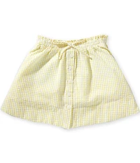 Copper Key Big Girls Gingham Skirt