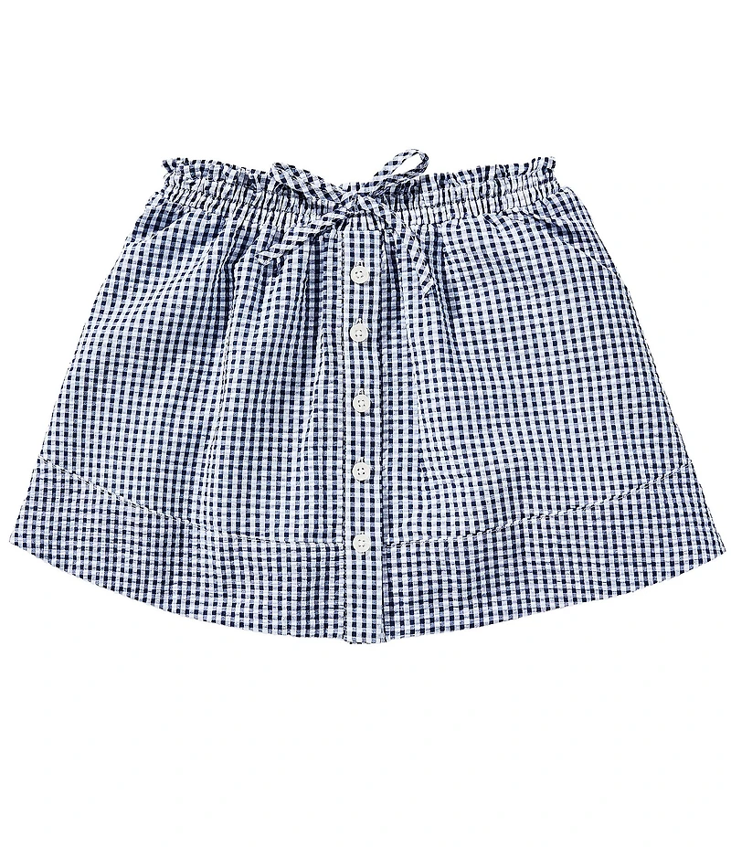 Copper Key Big Girls Gingham Skirt