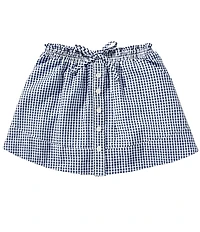 Copper Key Big Girls Gingham Skirt