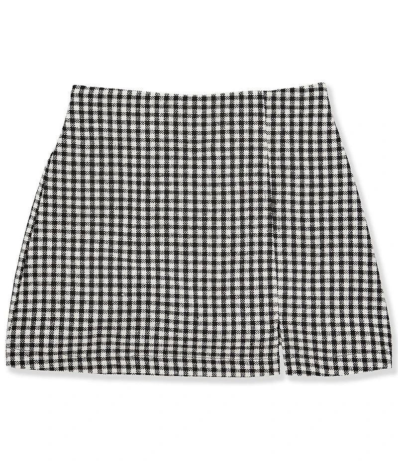 Copper Key Big Girls Houndstooth Pencil Skirt