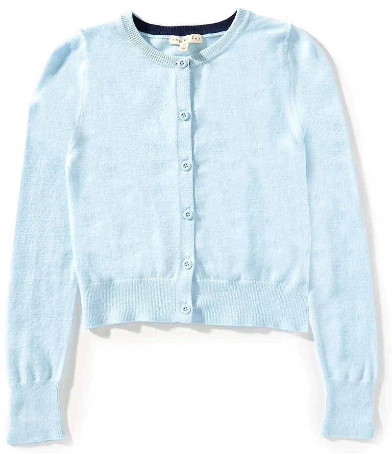 Copper Key Big Girls Light Weight Cardigan