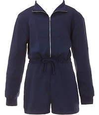 Copper Key Big Girls Lounge Life Long Sleeve Romper