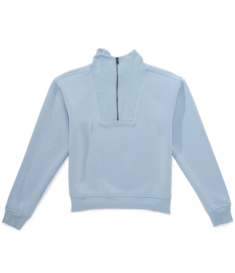 Copper Key Big Girls Lounge Life Quarter Zip Pullover
