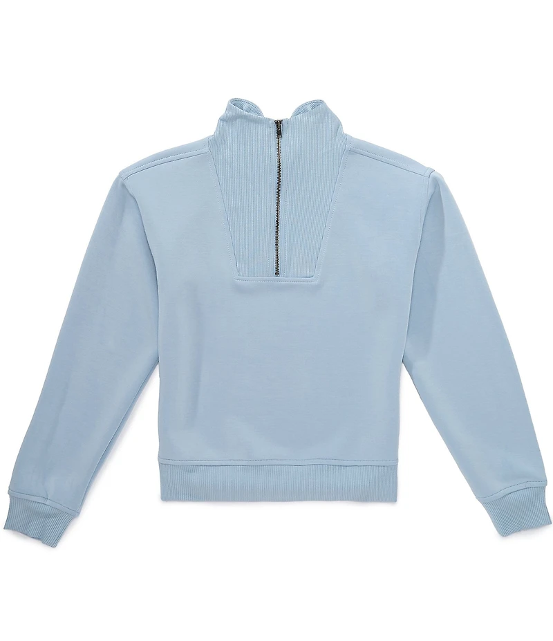 Copper Key Big Girls Lounge Life Quarter Zip Pullover