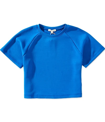 Copper Key Big Girls Americana Lounge Life Short Sleeve Boxy Tee