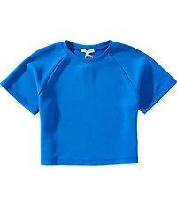 Copper Key Big Girls Lounge Life Short Sleeve Boxy Tee